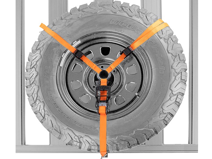 ARB BASE Rack Wheel Y Strap With Snap Lock Hooks<br /><br />