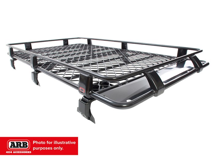 ARB Deluxe Steel With Mesh Floor Roof Rack
