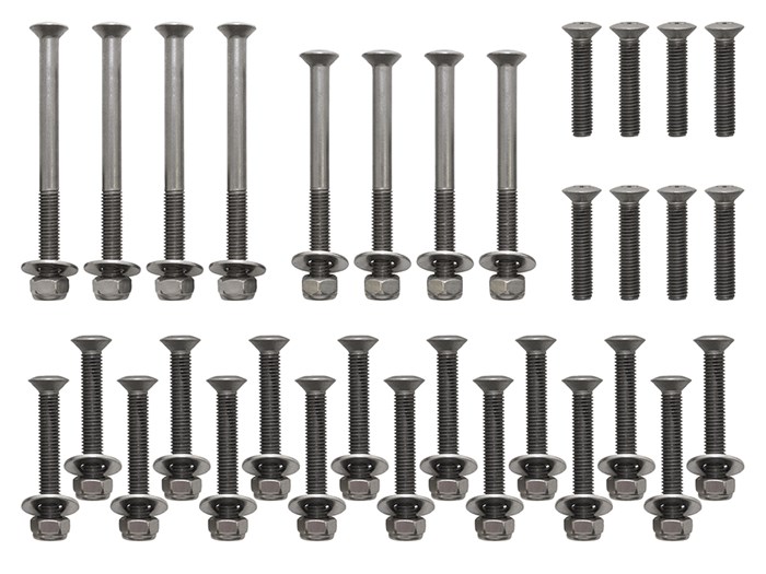 Front & 2nd Row Door Bolt Kit