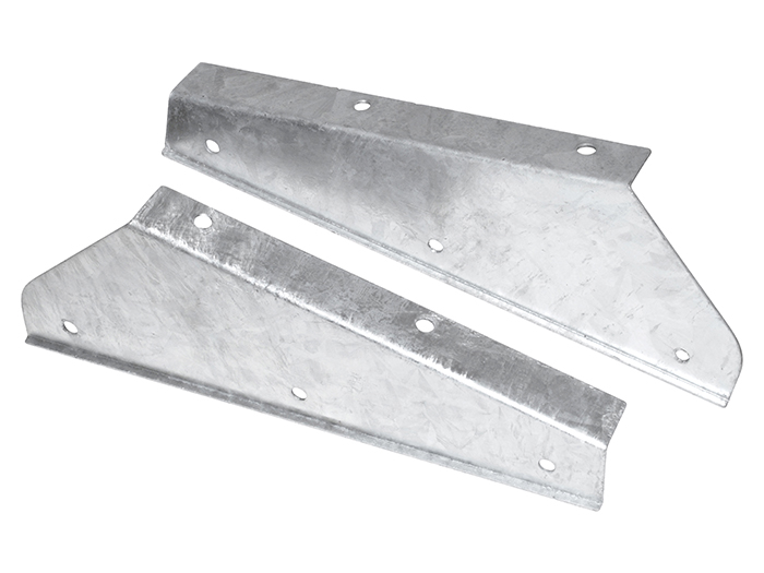 Galvanised Front Mudflap Brackets
