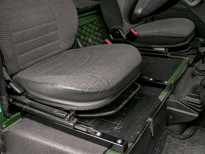 Extended Seat Rails