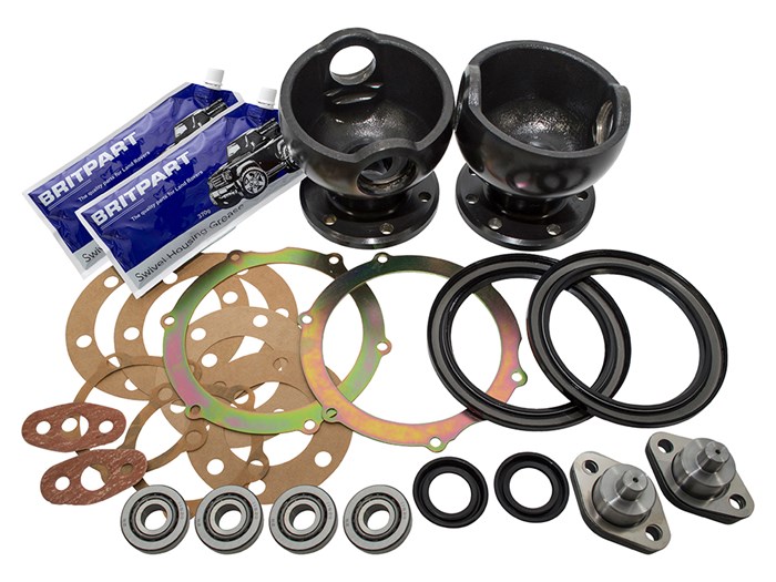 castor corrected swivel housings