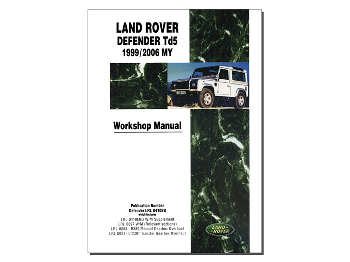 Workshop Manual<br /><br />