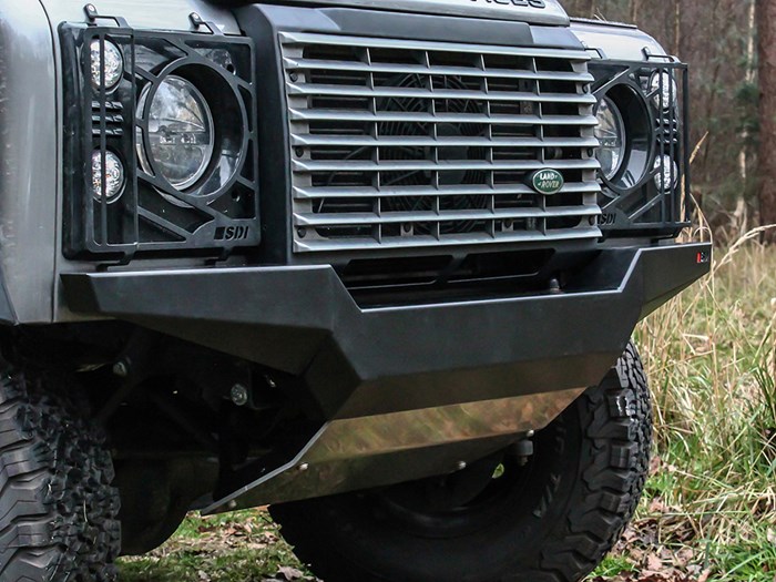 Safety Devices Stepped Non Winch Front Bumper<br /><br />