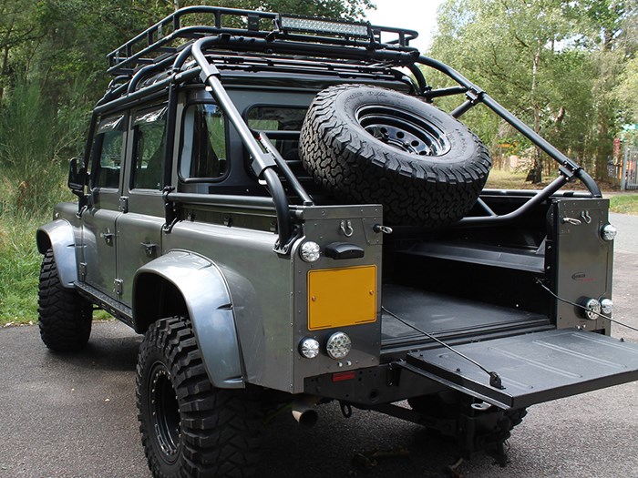 Safety Devices Fixed Spare Wheel Carrier<br /><br />