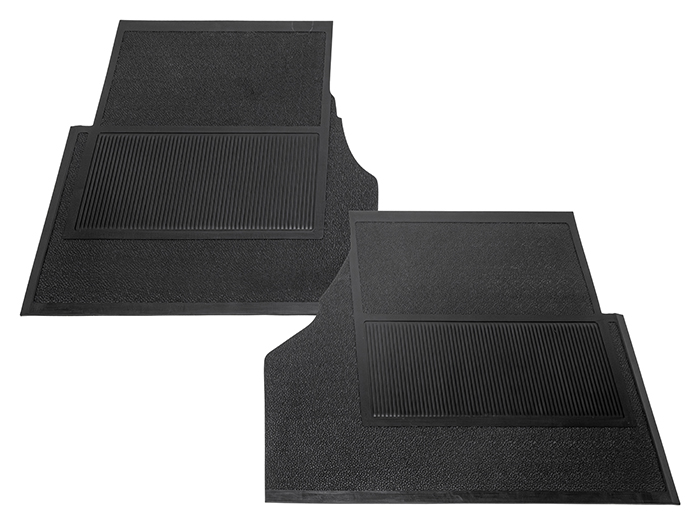 Heavy Duty Rubber Mat Set With Foam Backing<br /><br />