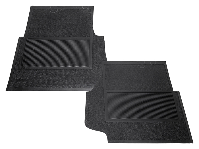 Heavy Duty Rubber Mat Set With Foam Backing<br /><br />