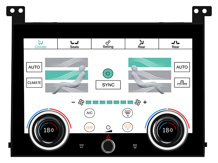 10" Touchscreen Climate Control Upgrade Panel