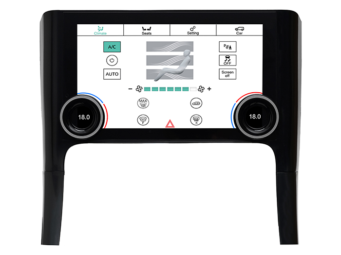 10" Touchscreen Climate Control Upgrade Panel