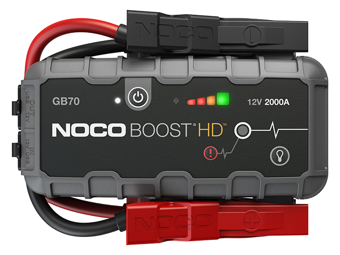 NOCO GB70 2000A 12V Boost HD UltraSafe Jump Starter<br /><br />