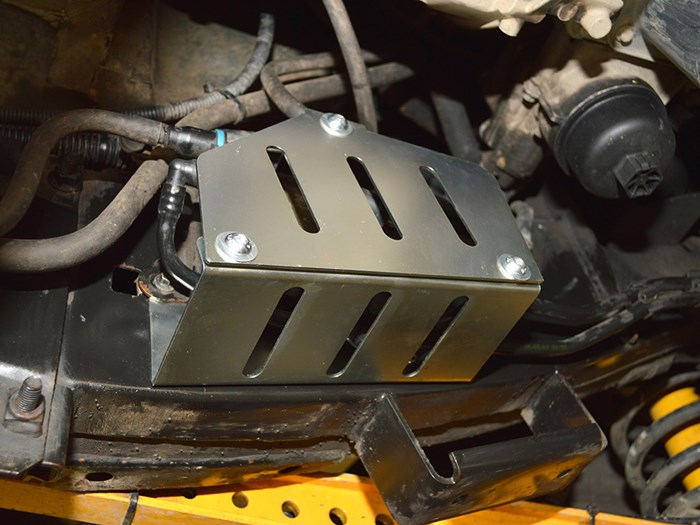 fuel cooler guard