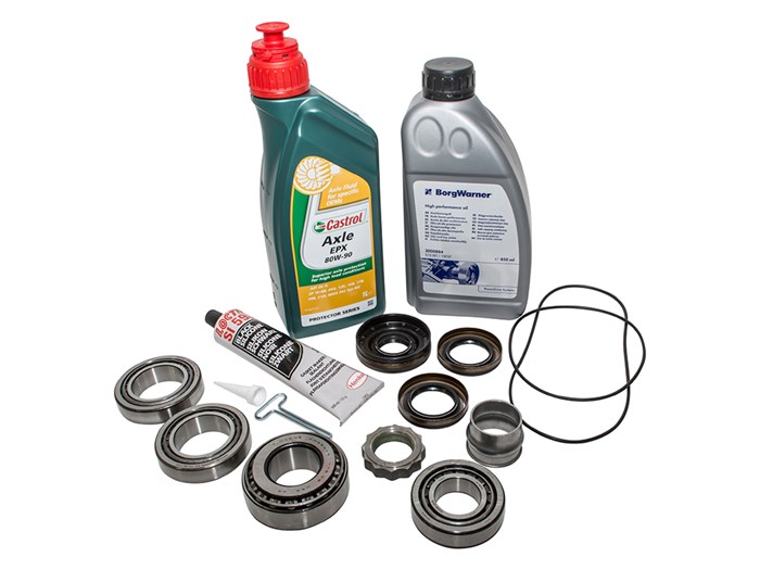 OEM Full Rear Diff Pinion Bearing Overhaul Kit<br /><br />