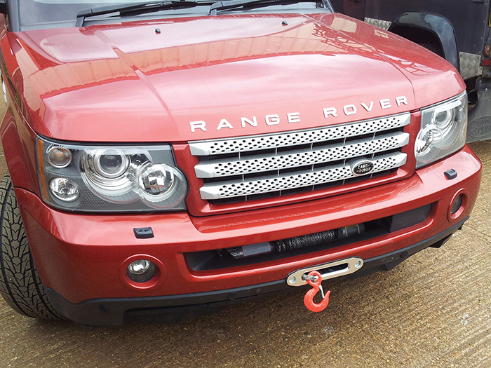 Discreet Winch Bumper<br /><br />