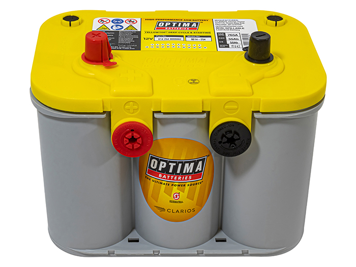 Optima Yellow Top   12 Volt<br /><br />