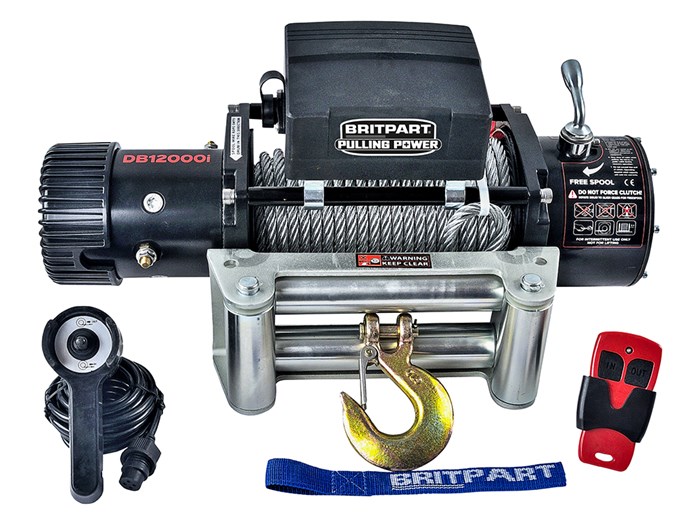 britpart pulling power winches