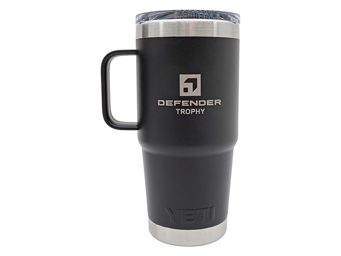 Defender Trophy x YETI Rambler Travel Mug<br /><br />