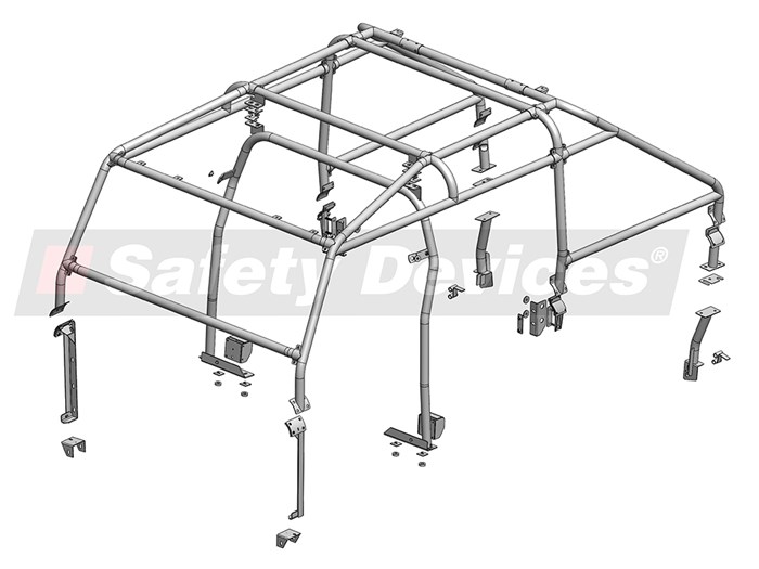Safety Devices Roll Cage<br /><br />