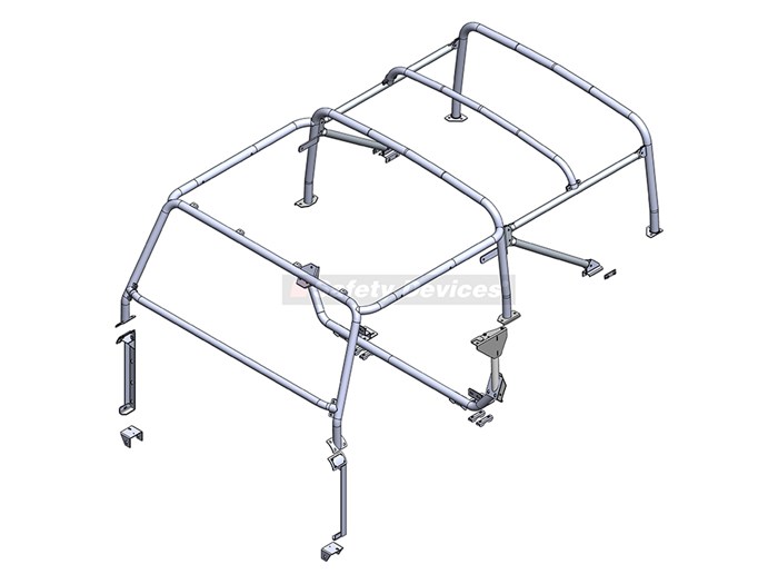 Safety Devices Roll Cage<br /><br />