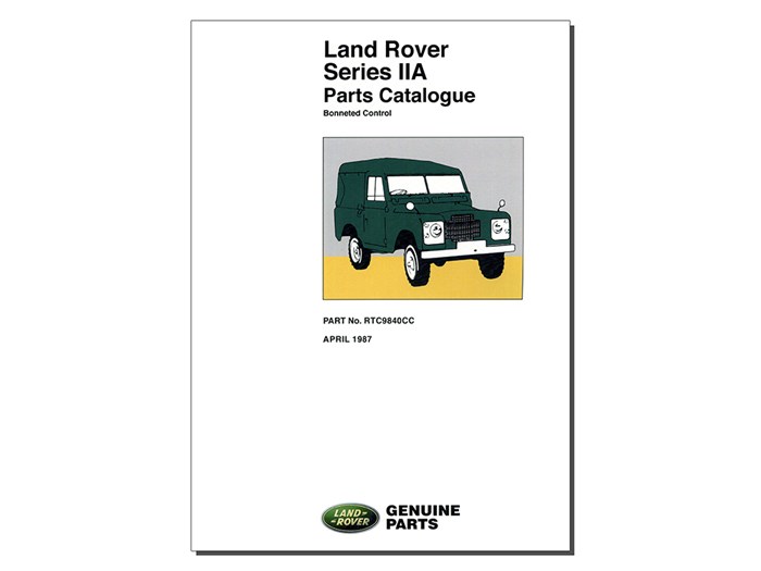 Parts Catalogue<br /><br />
