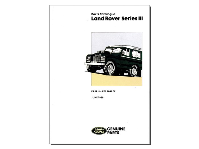 Parts Catalogue<br /><br />