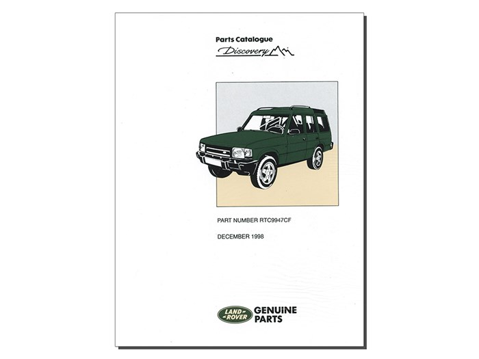 Parts Catalogue<br /><br />