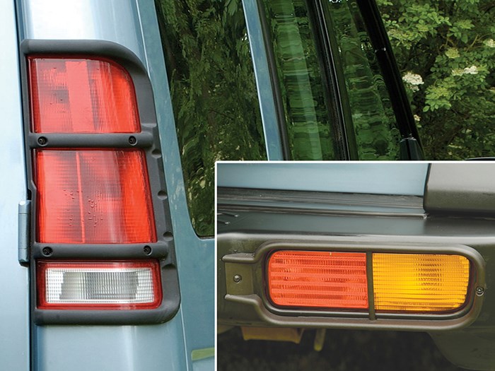 Rear Bumper & Rear Upper Set Light Guards<br /><br />