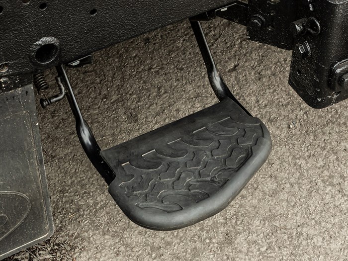 Rear Door Step   Folding<br /><br />
