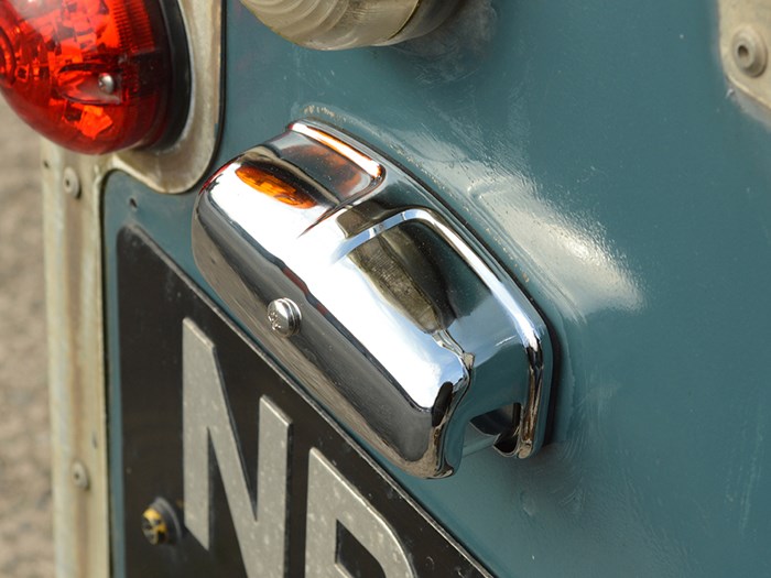 Chrome Number Plate Light<br /><br />