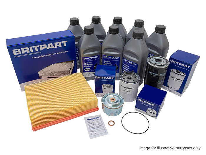 Britpart Service Kit With 5W 30 Oil