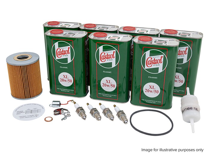 Britpart Service Kit With Castrol 20W 50 Oil